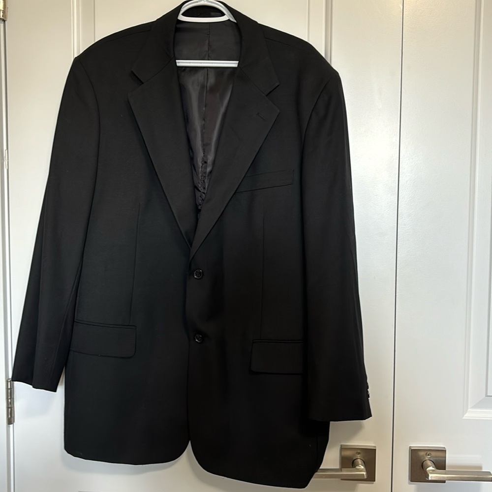 Mostani custom suit jacket in black